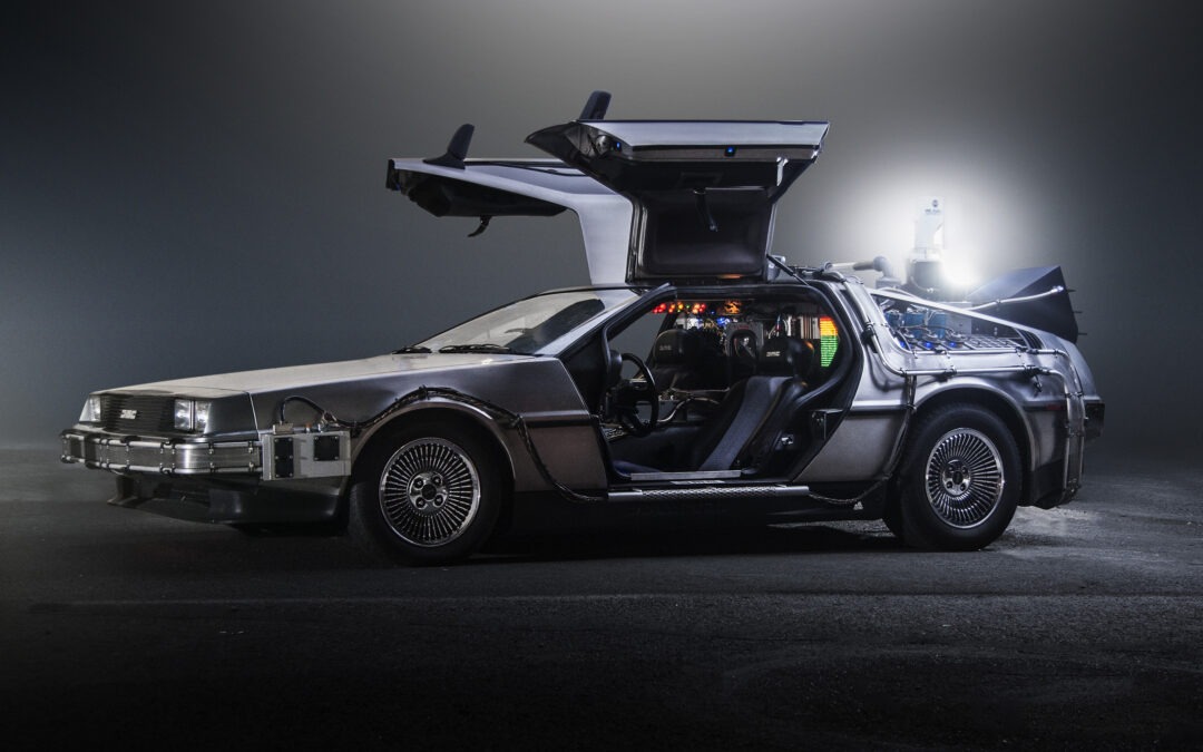 DeLorean DMC-12-Zeitmaschiene